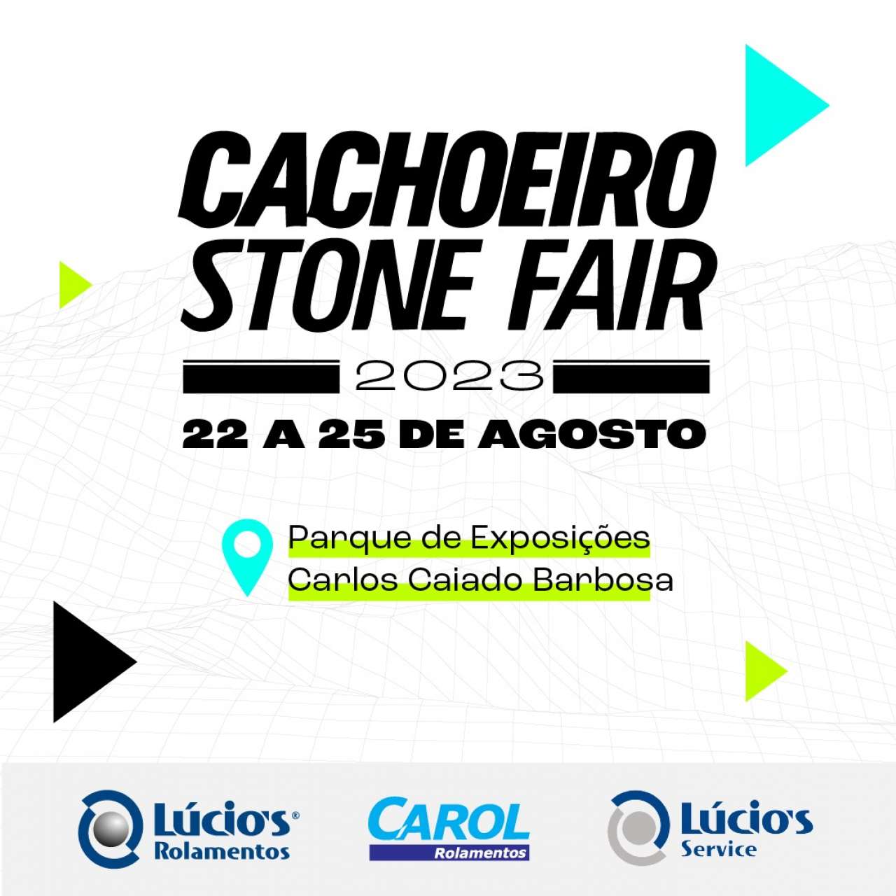 AGRADECIMENTO AOS VISITANTES DA STONE FAIR DE 2023